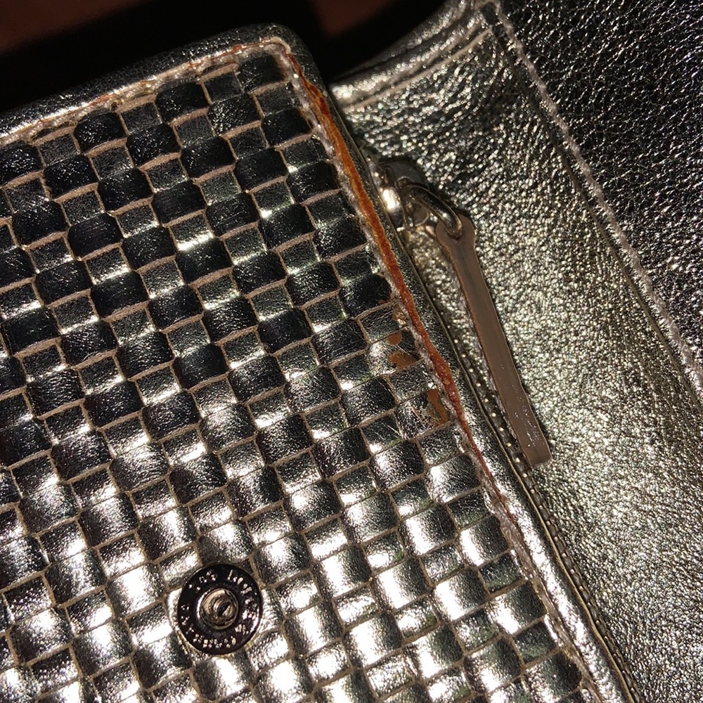 NWT Authentic Dolce & Gabbana Gold Weave Wallet - Picture 10 of 15